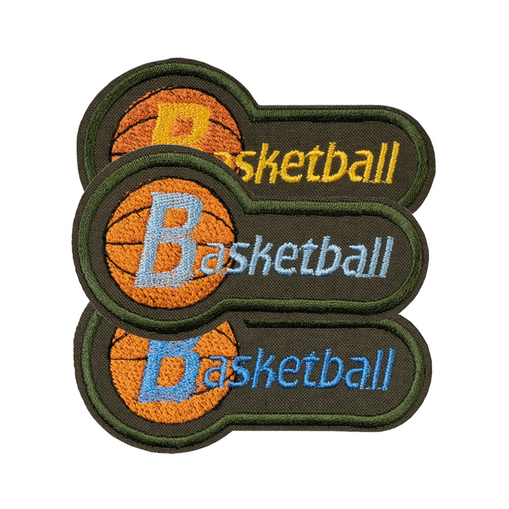naprasowanka termo na ubranie materiał łatka basketball koszykówka