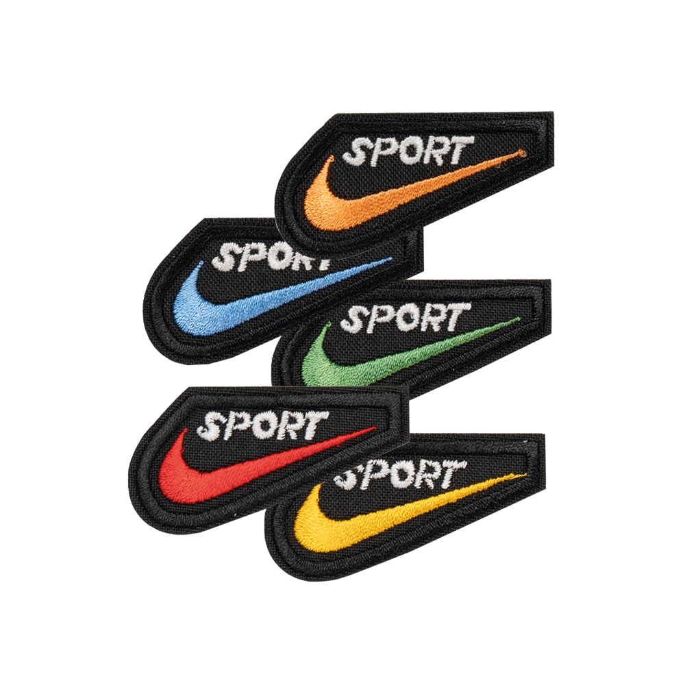 logo nike sport naszywka naprasowanka termo na ubranie