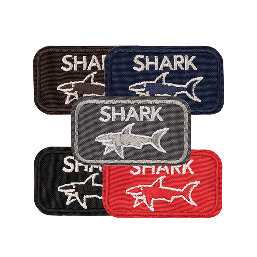 Shark rekin aplikacja termo naszywka na ubranie plecak naprasowanka haftowana