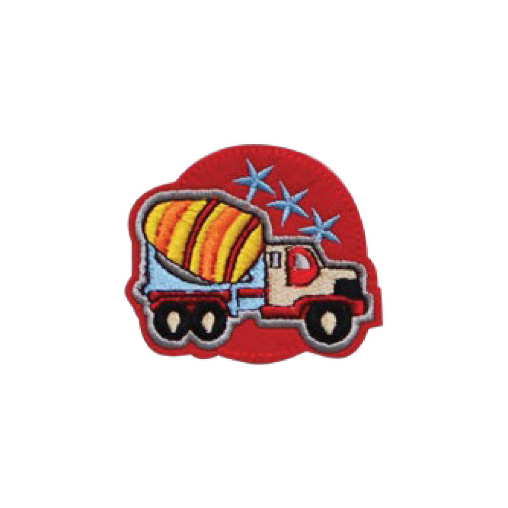 betoniarka aplikacja naszywka