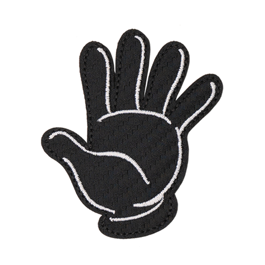 ręka rączka łapki piątka aplikacja naszywka haftowana termo naprasowanka łatka na ubranie plecak