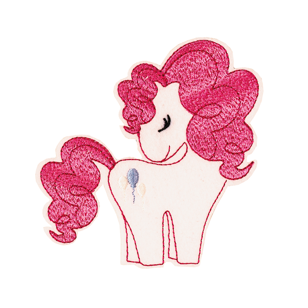 Kucyk Pony jednorożec Pinkie bajka dla dzieci naprasownaka termo aplikacja na ubrania
