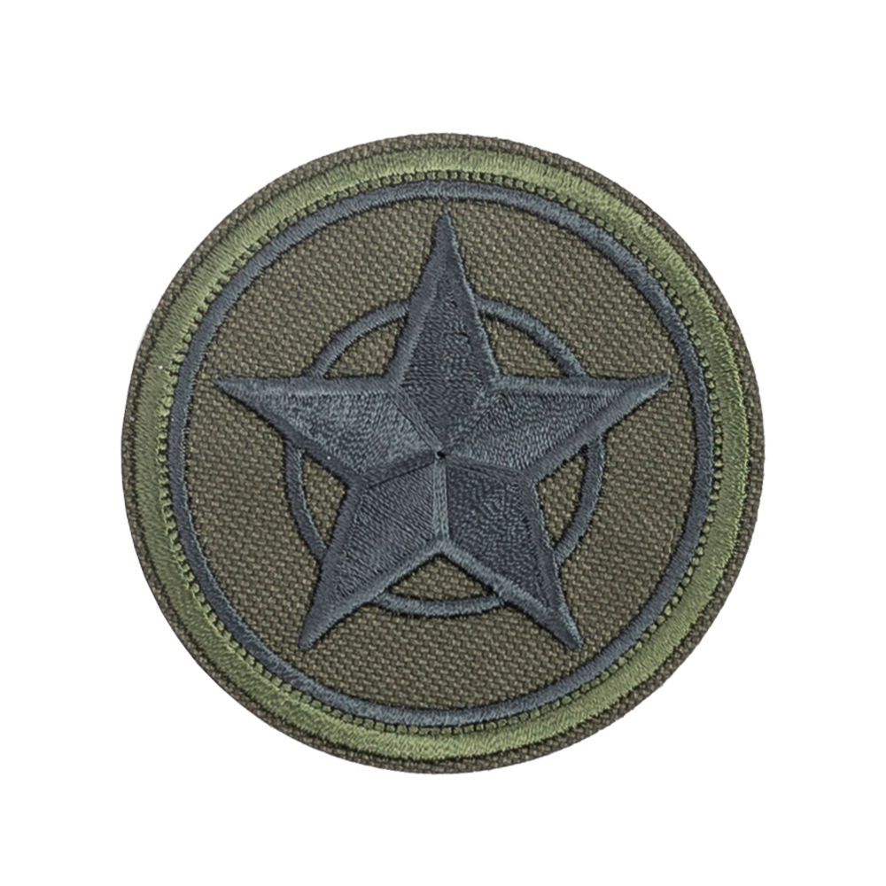 znak armii usa gwiazda w kole militaria aplikacja termo naprasowanka na ubranie plecak kurtkę