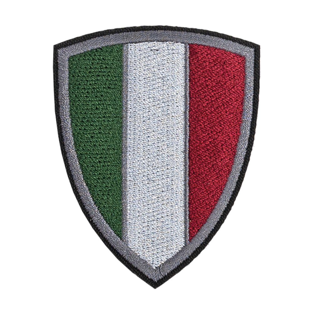 emblemat włoska flaga włoch znaczek aplikacja termo naprasowanka naszywka na ubranie