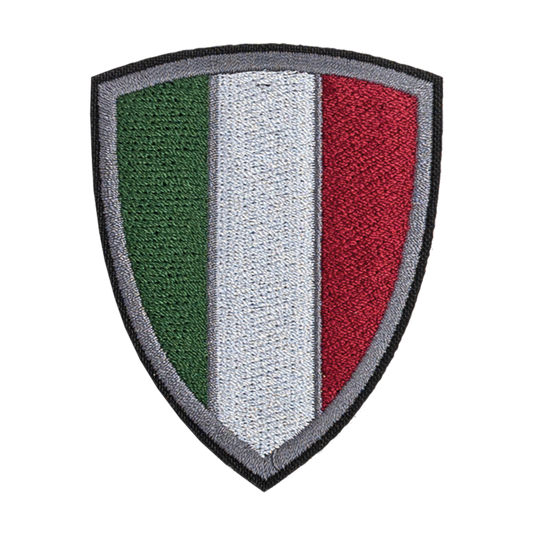emblemat włoska flaga włoch znaczek aplikacja termo naprasowanka naszywka na ubranie
