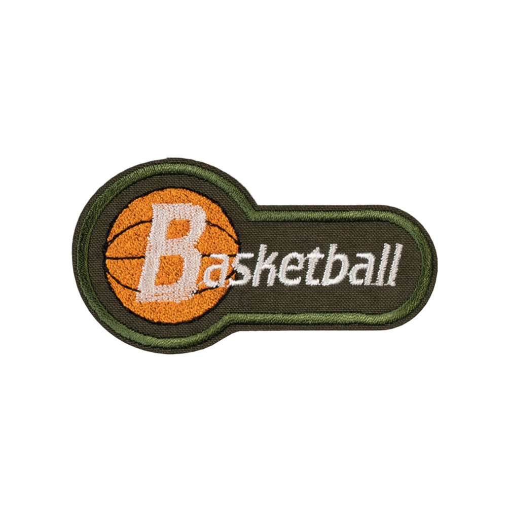 basketball koszykówka piłka naszywka łatka na ubranie dla dzieci dla gracza termo naprasowanka