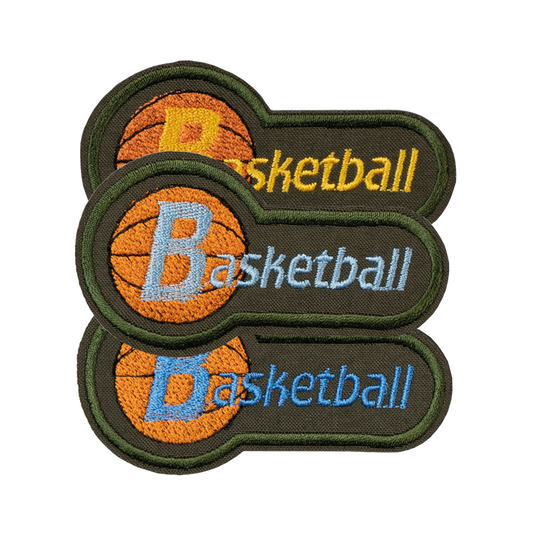 naprasowanka termo na ubranie materiał łatka basketball koszykówka