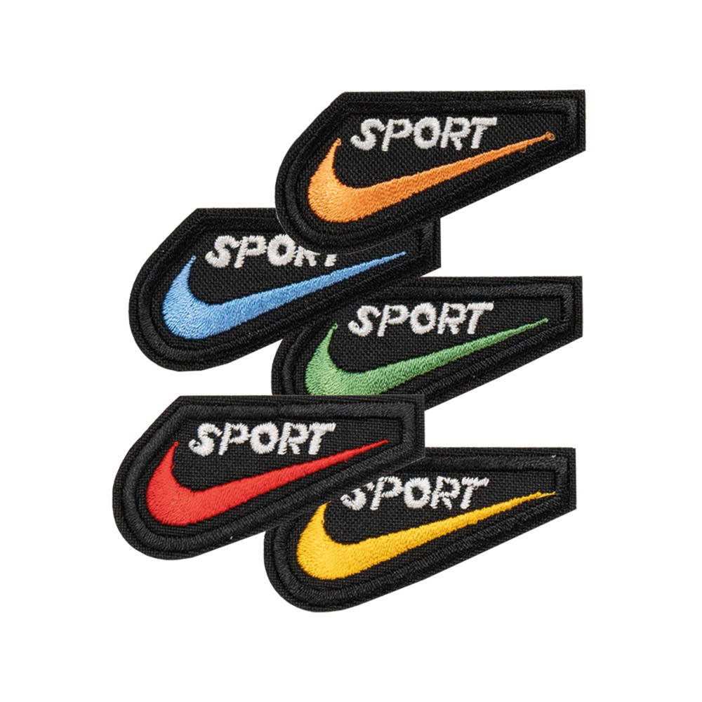 sport łyżwa logo naszywka termo naprasowanka haft aplikacja nike