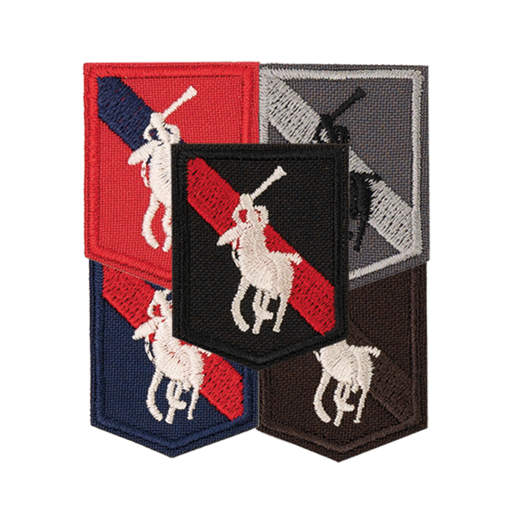 polo herb z koniem logo aplikacja termo naprasowanka na ubranie plecak łatka