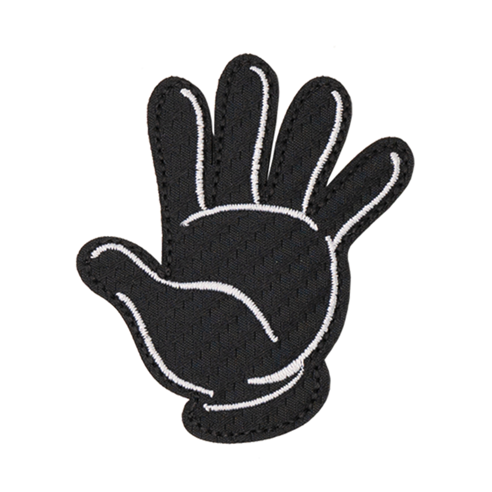 ręka rączka łapki piątka aplikacja naszywka haftowana termo naprasowanka łatka na ubranie plecak