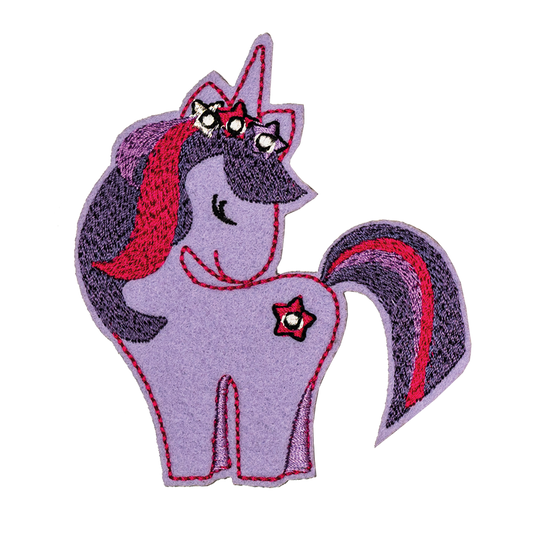 jednorożec Kucyk Pony magiczny bajaka Twilight aplikacja haftowana termo naprasowanka na ubrania